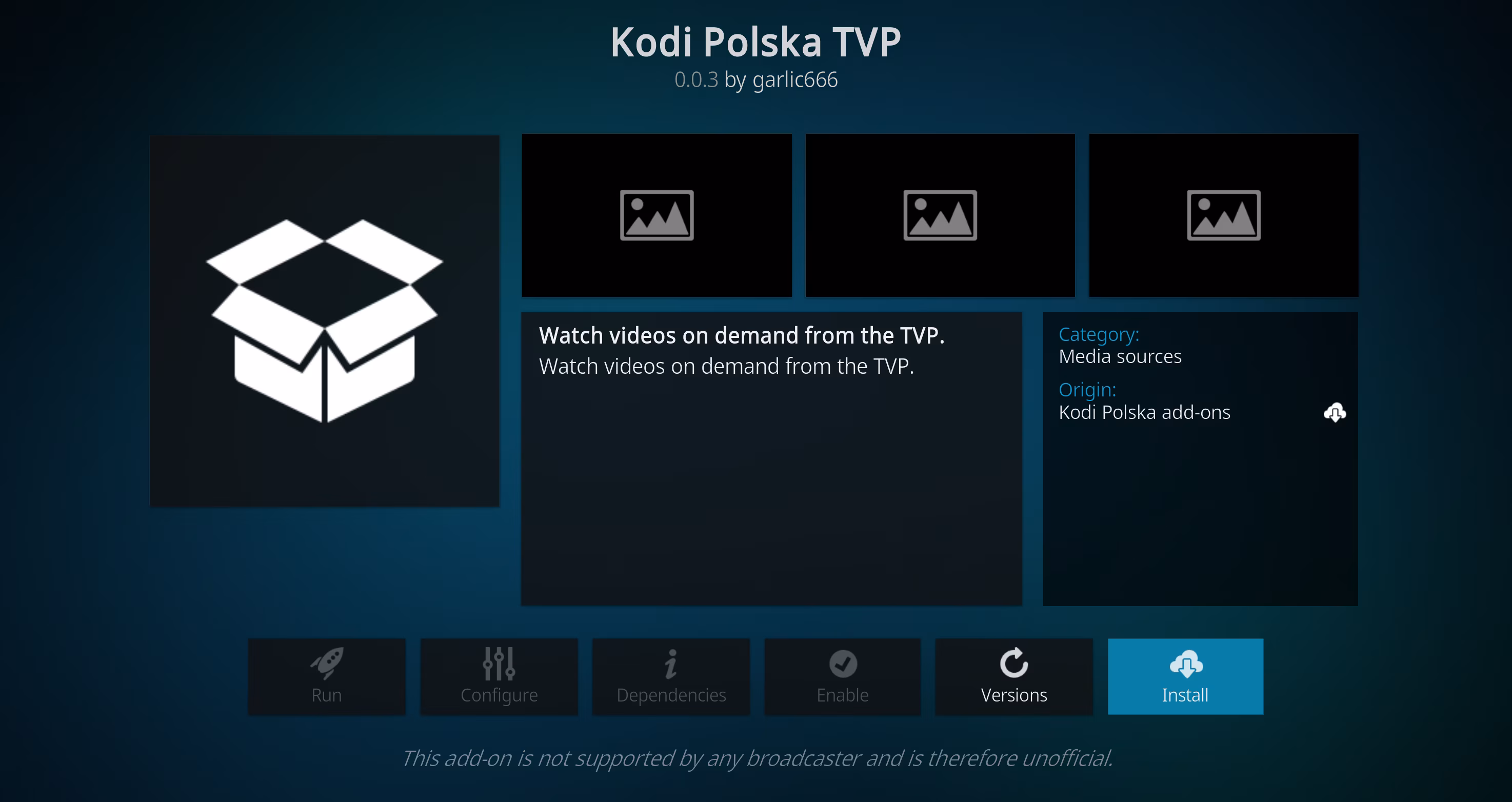 Kodi instalacja dodatku Kodi Polska TVP